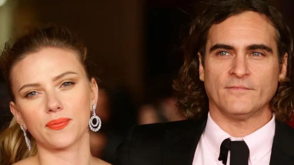 Scarlett Johansson y Joaquin Phoenix. Fuente: Twitter: @ShowmundialShow