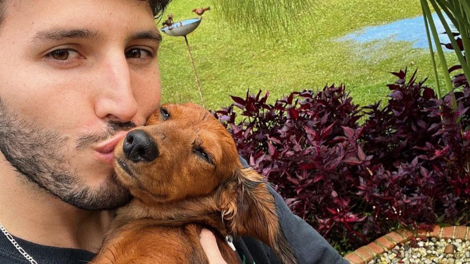 El cantante colombiano disfruta pasando tiempo con sus mascotas.