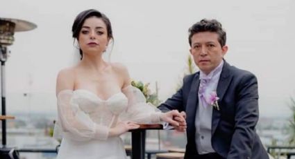 Este fue el look de novia de Violeta Isfel en el día de su boda con Raúl Bernal