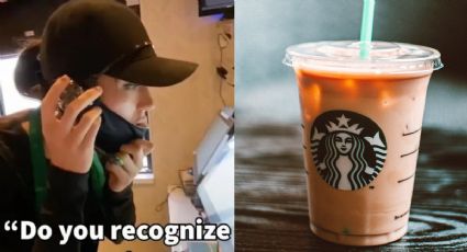 Se hizo pasar por trabajadora de Starbucks para sorprender a su novio con su amante