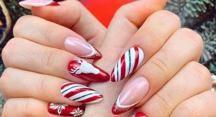 5 manicure blanca perfectas para Navidad