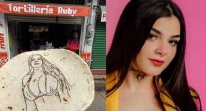 Así son las tortillas con la imagen de Karely Ruiz