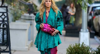 Sarah Jessica Parker enseña cómo lucir el color ‘Viva Magenta’