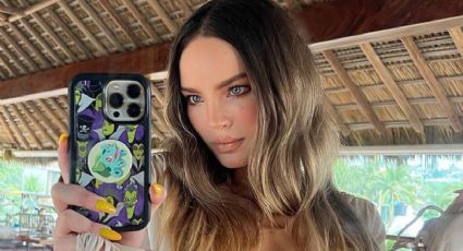 Belinda posó en pijama e hizo estallar las redes sociales