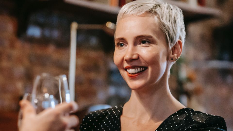 Los labios rojos son un infaltable para San Valentín.