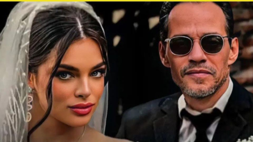 Así reaccionó Marc Anthony al ver a Nadia Ferreira con su vestido de novia