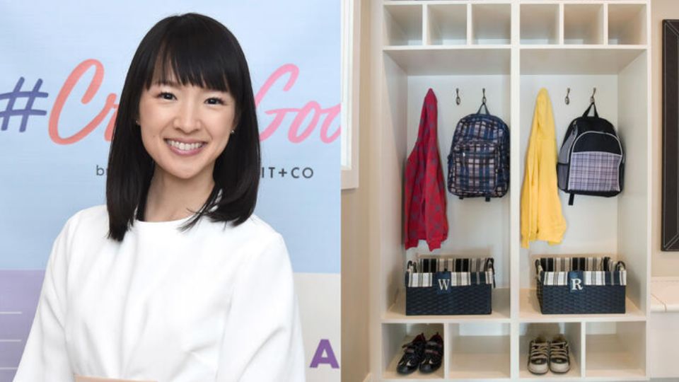 El truco de Marie Kondo para un closet ordenado.