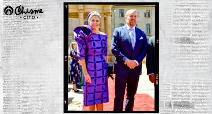 El outfit “Afrique” de la reina Máxima en su visita a Sudáfrica