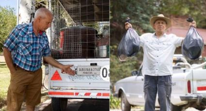 Reemplazó el combustible de su carro por agua y basura: “Es como un árbol con ruedas”