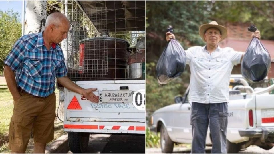 Un hombre creó un auto que usa basura y agua como combustible