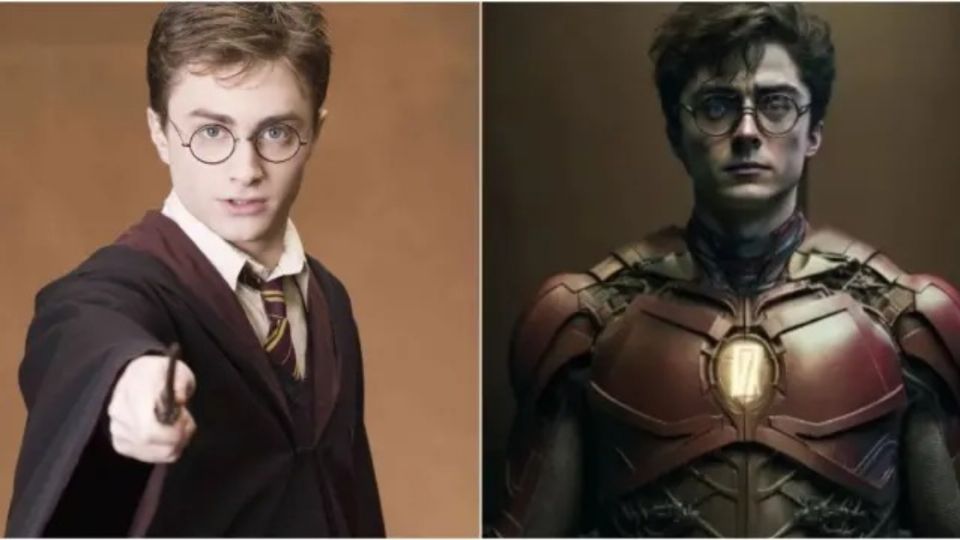 La inteligencia artificial logró reimaginar el mundo de Harry Potter y convertirlo en superhéroe.