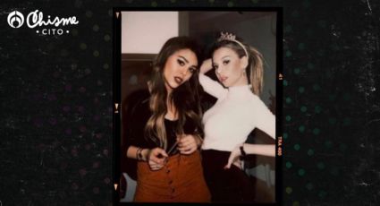 Danna Paola celebra Halloween con una vieja amiga