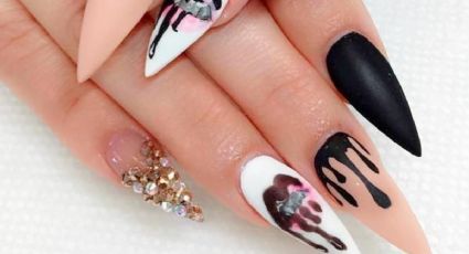 Sal de tu zona de confort y prueba estas nail art extravagantes y elegantes