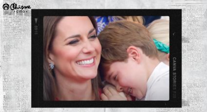 ¡Parece inteligencia artificial! El parecido entre Kate Middleton y su hijo Louis