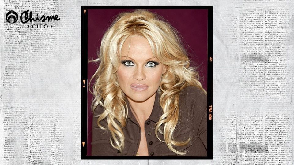 Así lucía Pamela Anderson antes de las operaciones. 
