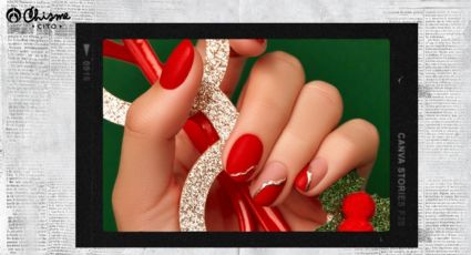 5 diseños de nails art para llevar en Navidad y Año nuevo