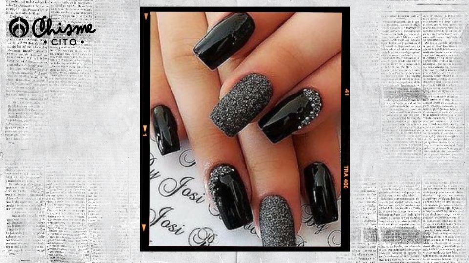 La manicura black es una de las más utilizadas.