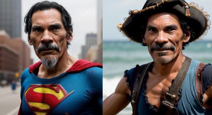 No lo creerás: así luce Don Ramón como Superman y Jack Sparrow, gracias a la inteligencia artificial