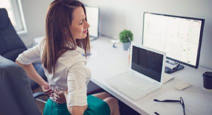 3 ejercicios para hacer frente a tu ordenador para no tener dolor de espalda