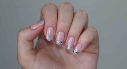 Uñas glitter ombré, la manicura que será tendencia en mayo