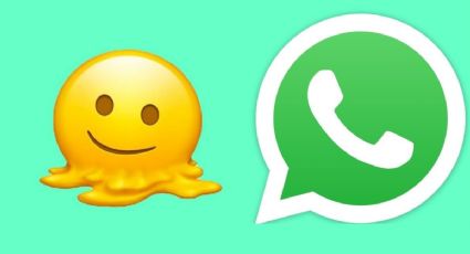 WhatsApp: Qué significa el tierno emoji de la carita derretida