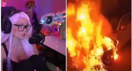 Acosador incendió el carro de una streamer feminista