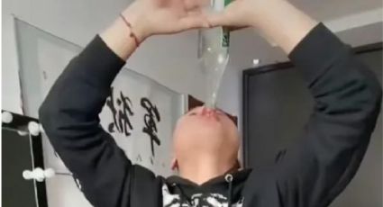 Hizo un reto en TikTok y murió después de beber 7 botellas de un licor chino