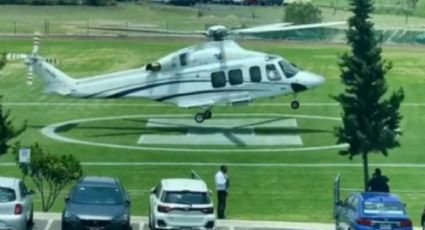 Se hizo viral en redes sociales por llegar en helicóptero a la universidad