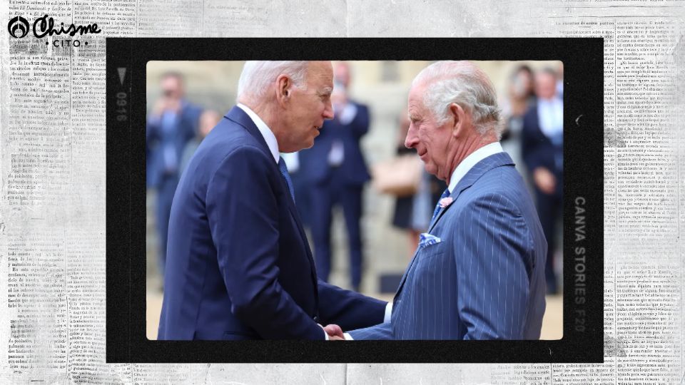 El rey Carlos III se reunió con Joe Biden.