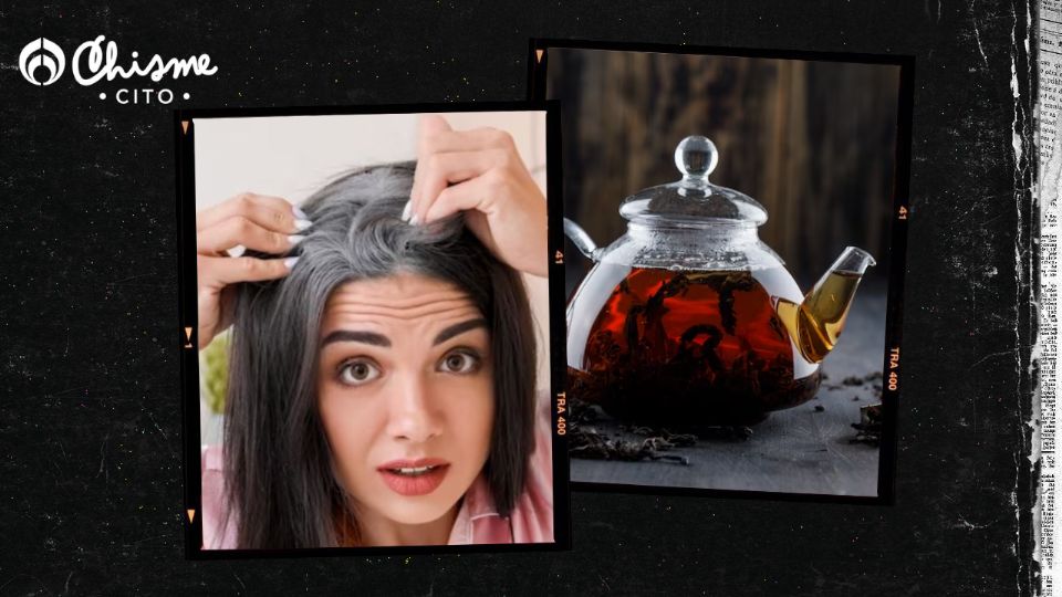 Las canas se pueden eliminar del cabello si se crea un tinte casero con té negro.