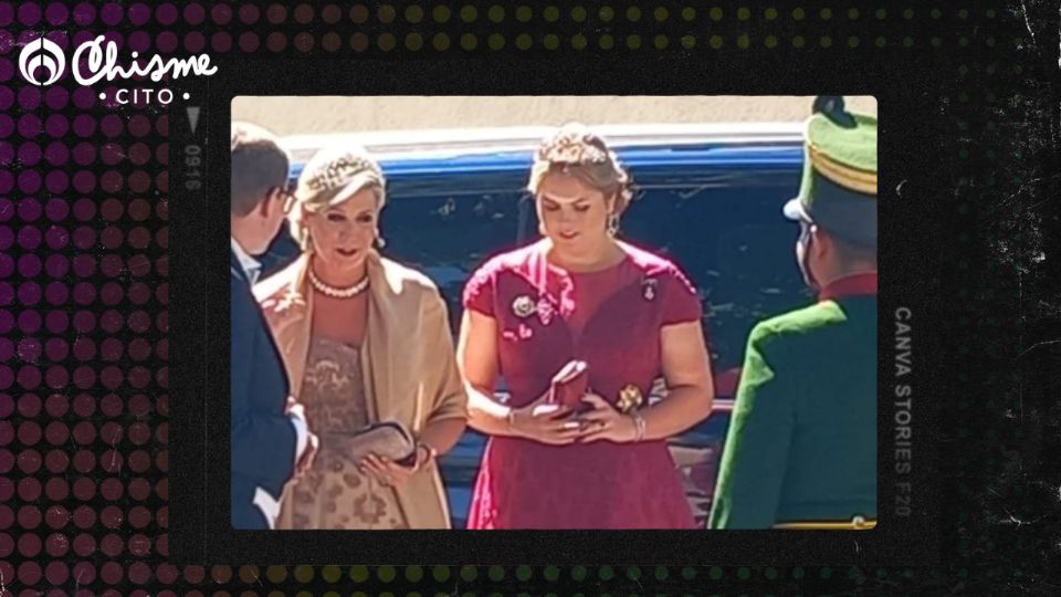 Así lucieron la reina Máxima y la princesa Amalia en una boda en Austria.