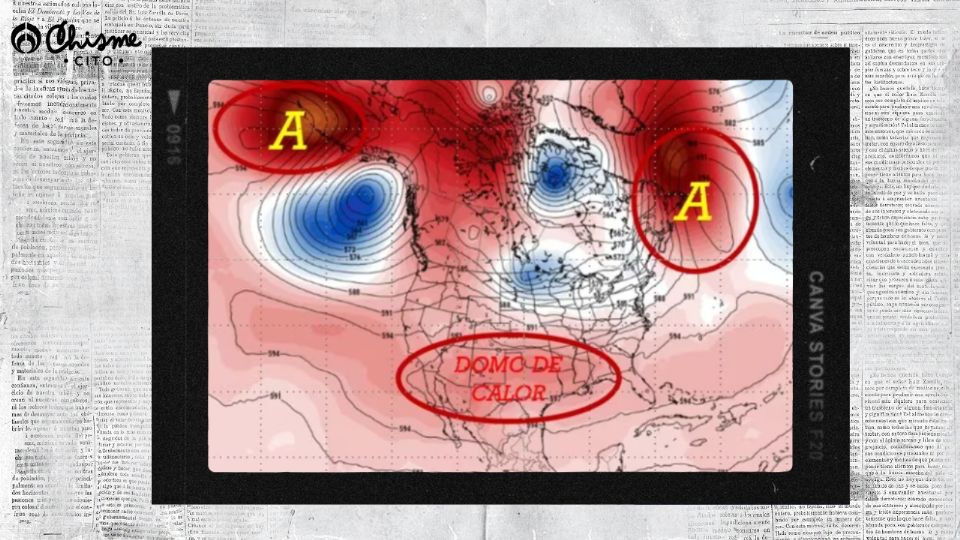 Domo de calor, el fenómeno que afectará a México.