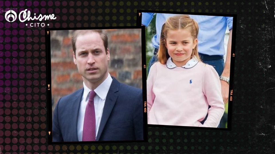 Las fotos de la princesa Charlotte que crearon dudas  en el príncipe William.