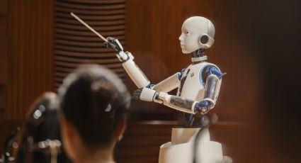 Un robot dirigió una orquesta en un concierto