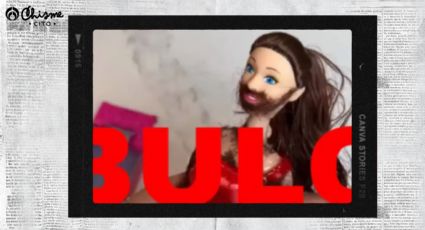 ‘Borbie’, la muñeca que imita a Barbie pero tiene barba y una navaja para afeitarse