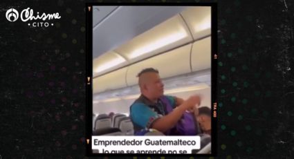 Sorprendió a todos al vender una pomada en un vuelo internacional y se volvió viral