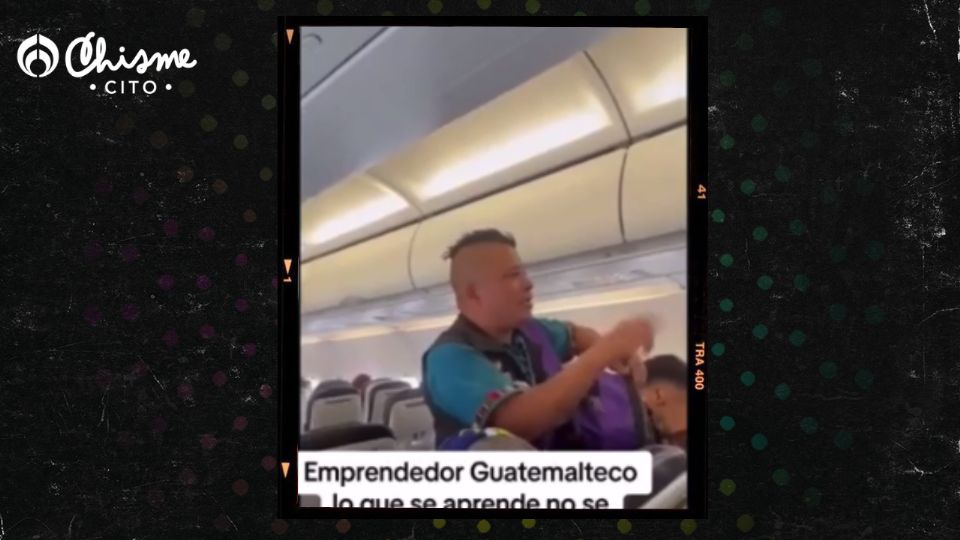 Sorprendió a todos al vender una pomada en un vuelo.