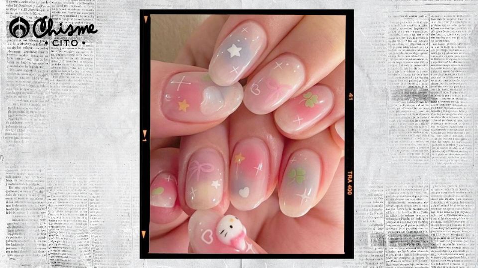 Despídete del verano con estos diseños de manicura coreana.