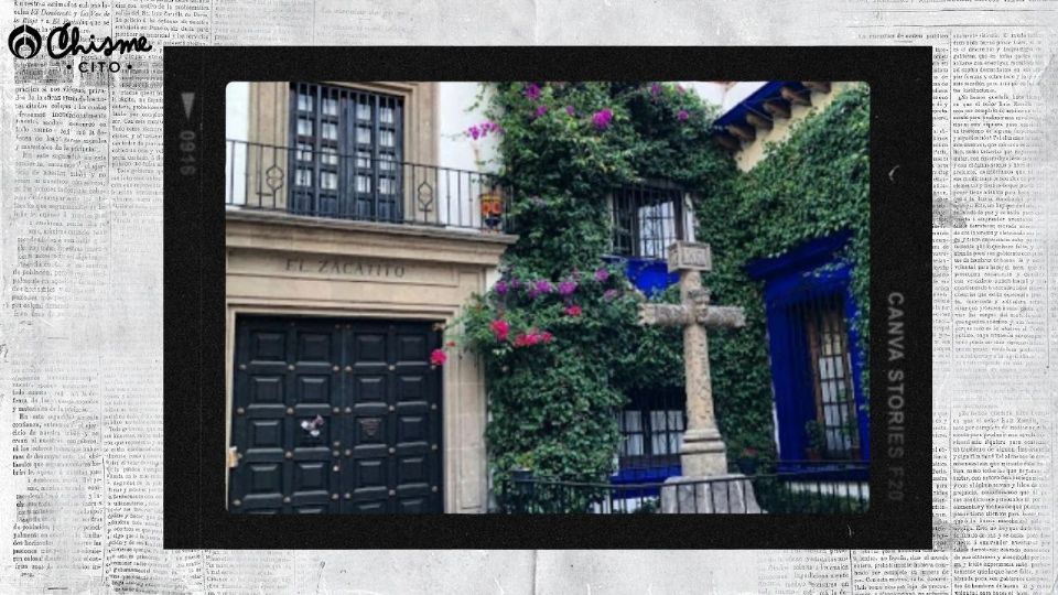 La casa de los Beltrán Leyva en la telenovela 'Cadenas de Amargura'.