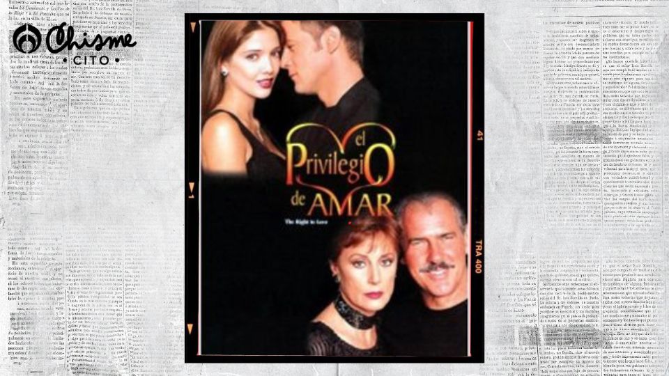 La telenovela tuvo un gran éxito en 1998.