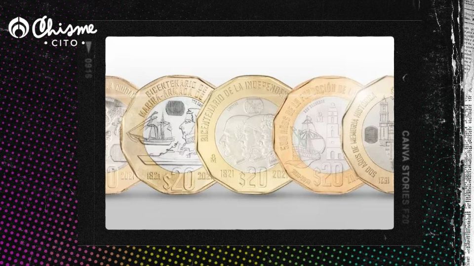 Si posees esta colección de monedas, puedes ganar mas de 1 millón de pesos.