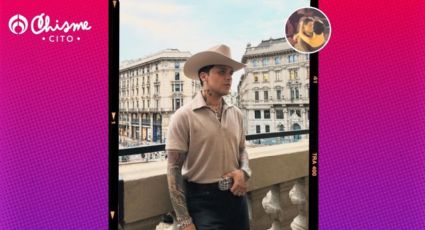 Christian Nodal regresa a los escenarios y protagoniza romántico momento con Ángela (VIDEOS)