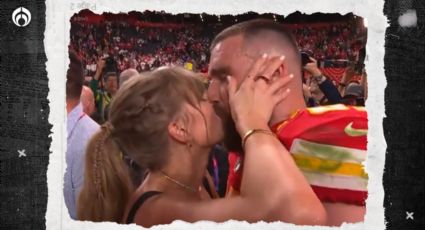 Así celebró Taylor Swift con Travis Kelce su victoria con Kansas en el Super Bowl LVIII