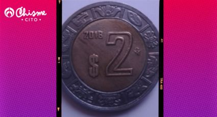 Ofrecen hasta 4 millones por esta moneda de 2 pesos