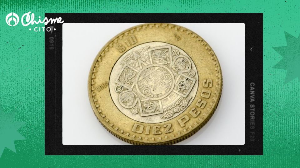 Esta moneda de 10 pesos puede valer hasta 300 mil por errores en la grafilia.