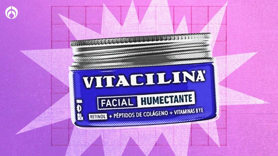 La crema facial de Vitacilina ayuda a humectar tu rostro.