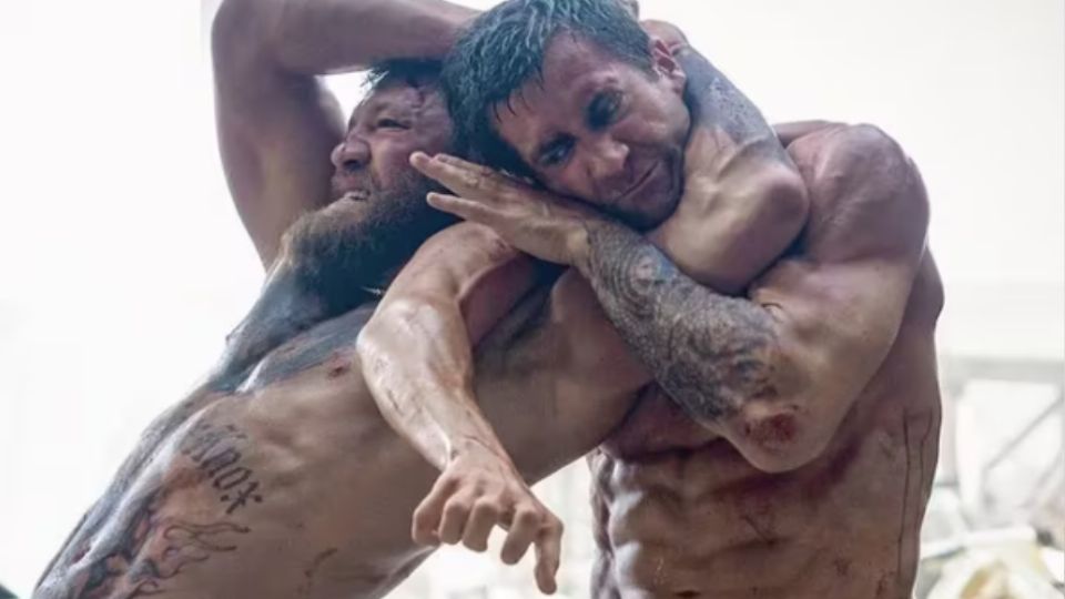 Escena en la que Conor McGregor lanzó 20 veces a Jake Gyllenhaal