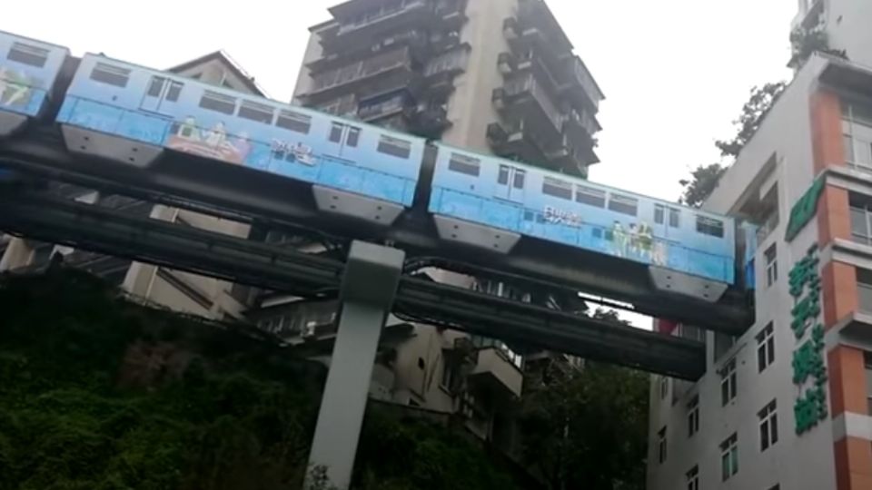 El sistema de metro de Chongqing