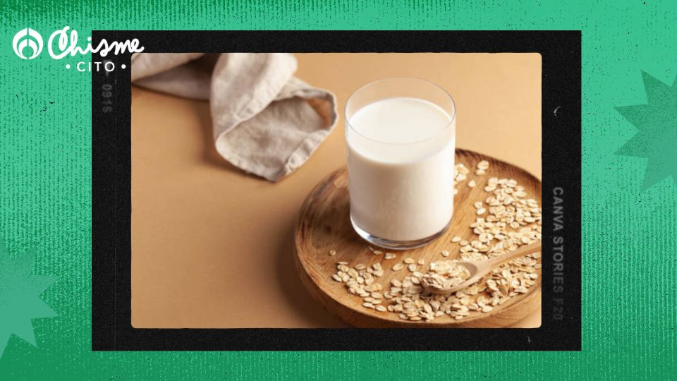 La leche de avena es beneficiosa.