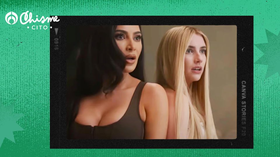 Kim Kardashian y Emma Roberts se vuelven a unir, tras haber protagonizado la nueva entrega de AHS